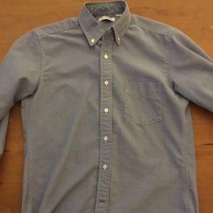 Gustin Chambray Shirt Small Classic Fit